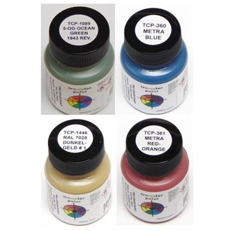 Tru-Color Paint German RAL 7025 No.1 Paint - Dark Yellow TCP1446